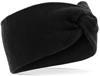 Beechfield CB432 Twist Knit Headband - Black - One Size Beechfield CB432 Twist Knit Headband - Black - One Size