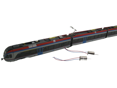 micromotor NL001 motor ombouwset voor Liliput Flirt (2 Motor)