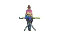 NOCH 10425 H0 Strijkende vrouw figuren Geverfd, Staand - thumbnail