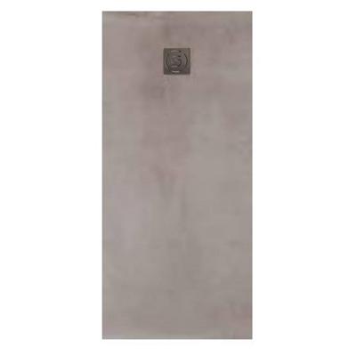 Douchebak Concrete Silver 100x100 cm Douchebak Concrete Silver 100x100 cm