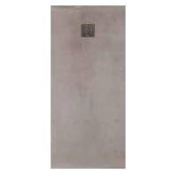 Douchebak Concrete Silver 100x100 cm - thumbnail