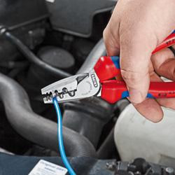 Knipex krimptang voor adereindhulzen 9772180