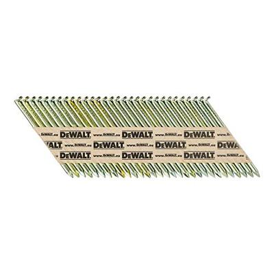 DeWALT DNPT3190G12Z 33º Papiergebonden Spijkers 3.1x90mm Verzinkt / Recht VE=2200