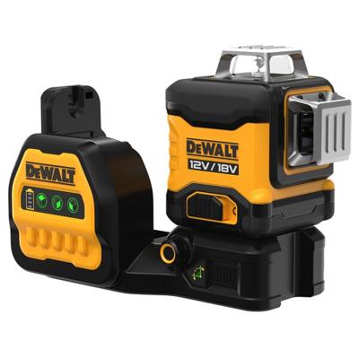 DeWALT DCE089NG18 Accu kruislijnlaser groen 3x360° 12V/18V XR Basic Body in TSTAK