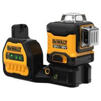 DeWALT DCE089NG18 Accu kruislijnlaser groen 3x360° 12V/18V XR Basic Body in TSTAK - thumbnail
