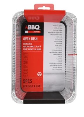 BBQ Aluminium Bereidingsbakjes 5st