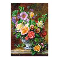 Selecta Castorland legpuzzel flowers in a vase, 500st. - thumbnail