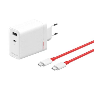 OnePlus SUPERVOOC Oplaadpoorten USB-A en USB-C + USB-C-kabel 120 W Wit