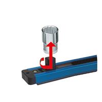 Gedore SL 1916 1761102 Houderstrip Aandrijving 1/2 (12.5 mm) 580 mm 1 stuk(s) - thumbnail