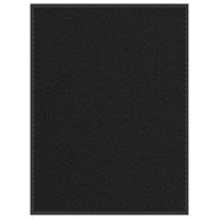 Deurmat 90x120 cm zwart - thumbnail