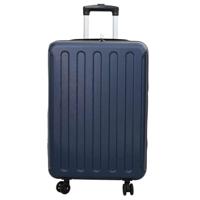 VidaXL Koffer met slot donkerblauw 43 x 27 x 66 cm abs kunststof - thumbnail