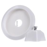 Berker serie 1930/glasserie/palazzo knop voor schakelaar polarwit - thumbnail