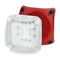 Hensel DK 0200 R Aftakkast (l x b x h) 93 x 93 x 62 mm Rood IP66 1 stuk(s) - thumbnail