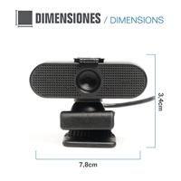 Webcam iggual IGG317167 FHD 1080P 30 fps - thumbnail