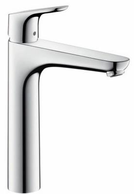 Hansgrohe Focus E2 wastafelkraan highriser inclusief ComfortZone 190 met waste chroom 31608000