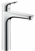 Hansgrohe Focus E2 wastafelkraan highriser met ComfortZone 190 chroom 31518000 - thumbnail