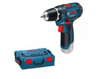 Bosch Blauw gsr 12v-15 accu/boorschroevendraaier | zonder accu's en lader | in l-boxx - 060186810d - thumbnail