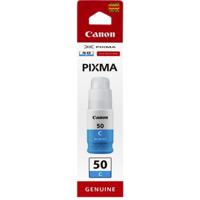 Inktfles - Canon - GI -50C - Cyaan - Pixma Megatank Compatibiliteit - (3403C001) - thumbnail