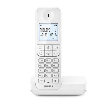 Draadloze telefoon Philips D2701W Wit Draadloze telefoon Philips D2701W Wit