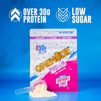 Grenade Protein Birthday Cake (480 g) Grenade Protein Birthday Cake (480 g)