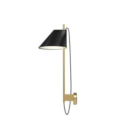 Louis Poulsen Yuh Wandlamp - 2700K - Zwart/messing