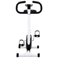 VidaXL Hometrainer met bandweerstand zwart - thumbnail