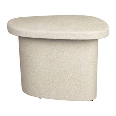Dutchbone Organische Bijzettafel 'Veda' Gerecycled marmer, 56 x 45cm