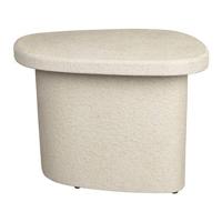 Dutchbone Organische Bijzettafel 'Veda' Gerecycled marmer, 56 x 45cm - thumbnail