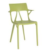 Kartell A.I. eetkamerstoel Groen - thumbnail