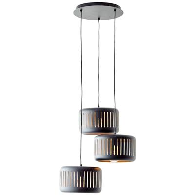 Brilliant Vide hanglampTyas zwart Ø 52cm - 99801/86 Brilliant Vide hanglampTyas zwart Ø 52cm - 99801/86
