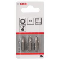 Bosch Accessoires Bit extra-hard R2, 25 mm 3st - 2608521109 - thumbnail