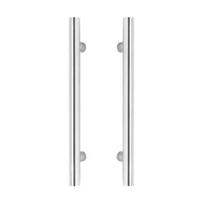 Deurgrepen per paar T-vorm 800x80x30 HoH 600 rvs