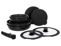 SILVERCREST 10-delige pannenset incl. afneembaar handvat - thumbnail