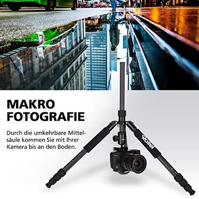 Rollei C5i Carbon Statief zwart OUTLET
