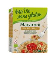 Macaroni van volkoren rijst glutenvrij bio 500 Gram - thumbnail