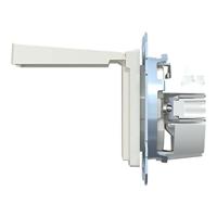 Merten MEG2311-0419 Wandcontactdoos System M Polar-wit 1 stuk(s) - thumbnail