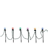 Set ledverlichtingsstokken voor in de tuin Lumineo Multicolour 6 W Warm wit 20 Stuks - thumbnail