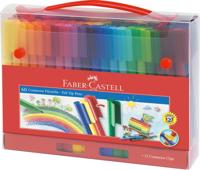 Kleurstift faber-castell connector 60st koffer | 8 stuks - thumbnail