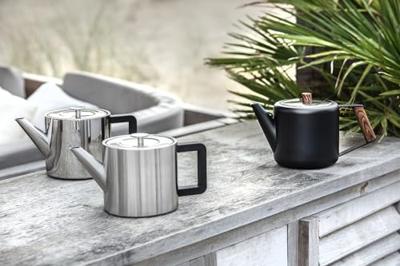 BREDEMEIJER - Boston - Theepot 1,10l mat zwart - thumbnail