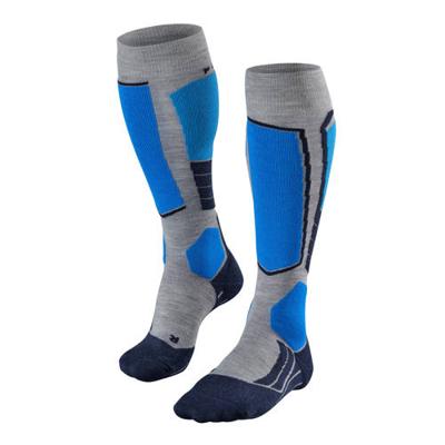 Falke SK2 Intermediate Skisok Heren Light Grey 42-43 Falke SK2 Intermediate Skisok Heren Light Grey 42-43