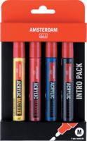 Talens Amsterdam acryl marker basisset, 4dlg. - thumbnail