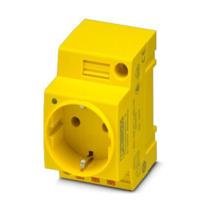 Phoenix Contact EO-CF/PT/LED/YE Contactdoos Geel 250 V/AC (l x b x h) 60 x 45 x 75 mm 5 stuk(s) - thumbnail