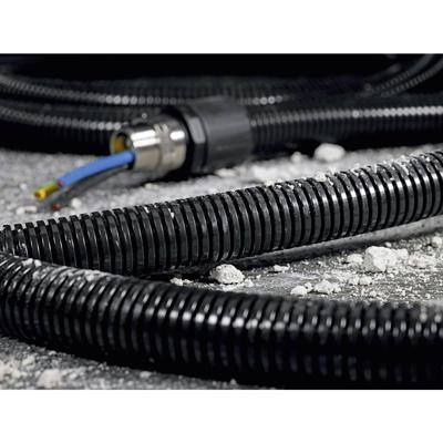 HellermannTyton 166-11100 HG-SW10 Beschermslang (ribbelslang) Zwart 6.30 mm per meter HellermannTyton 166-11100 HG-SW10 Beschermslang (ribbelslang) Zwart 6.30 mm per meter