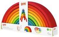 Goki regenboog bouwblokken, 11dlg. - thumbnail