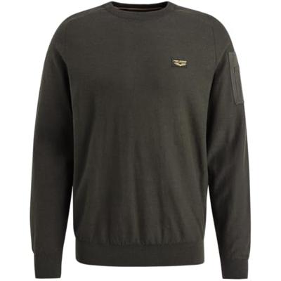 Pme Legend Pkw0000331 R-neck American Classic Buckley Sweater 8039 - Beluga