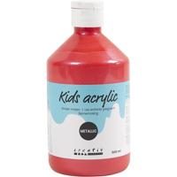 A-color Acrylverf metallic, metallic, rood, 500 ml/ 1 fles - thumbnail
