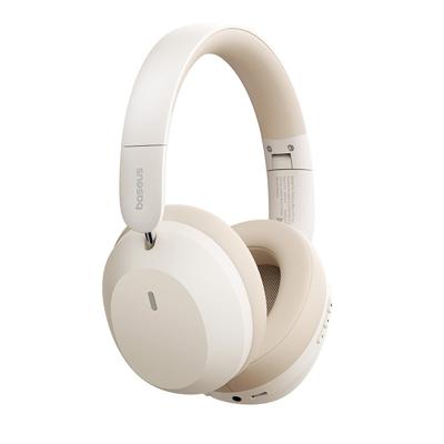 Baseus Bass 35 Max Hoofdtelefoons Bedraad en draadloos Hoofdband Muziek USB Type-C Bluetooth Grijs