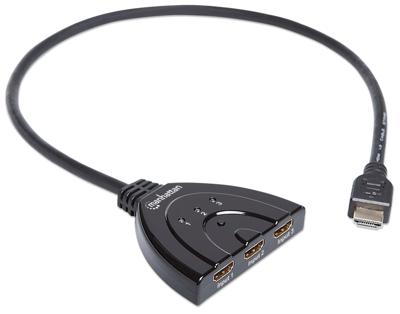 Manhattan 3-poorts HDMI-switch 1920 x 1080 pixels