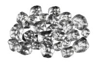 Moderne wanddecoratie VARIATION 105cm zilver metaal handgemaakt - 43822 - thumbnail