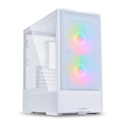 Lian Li LANCOOL 207 Tempered Glass Midi-tower PC-behuizing Wit Lian Li LANCOOL 207 Tempered Glass Midi-tower PC-behuizing Wit